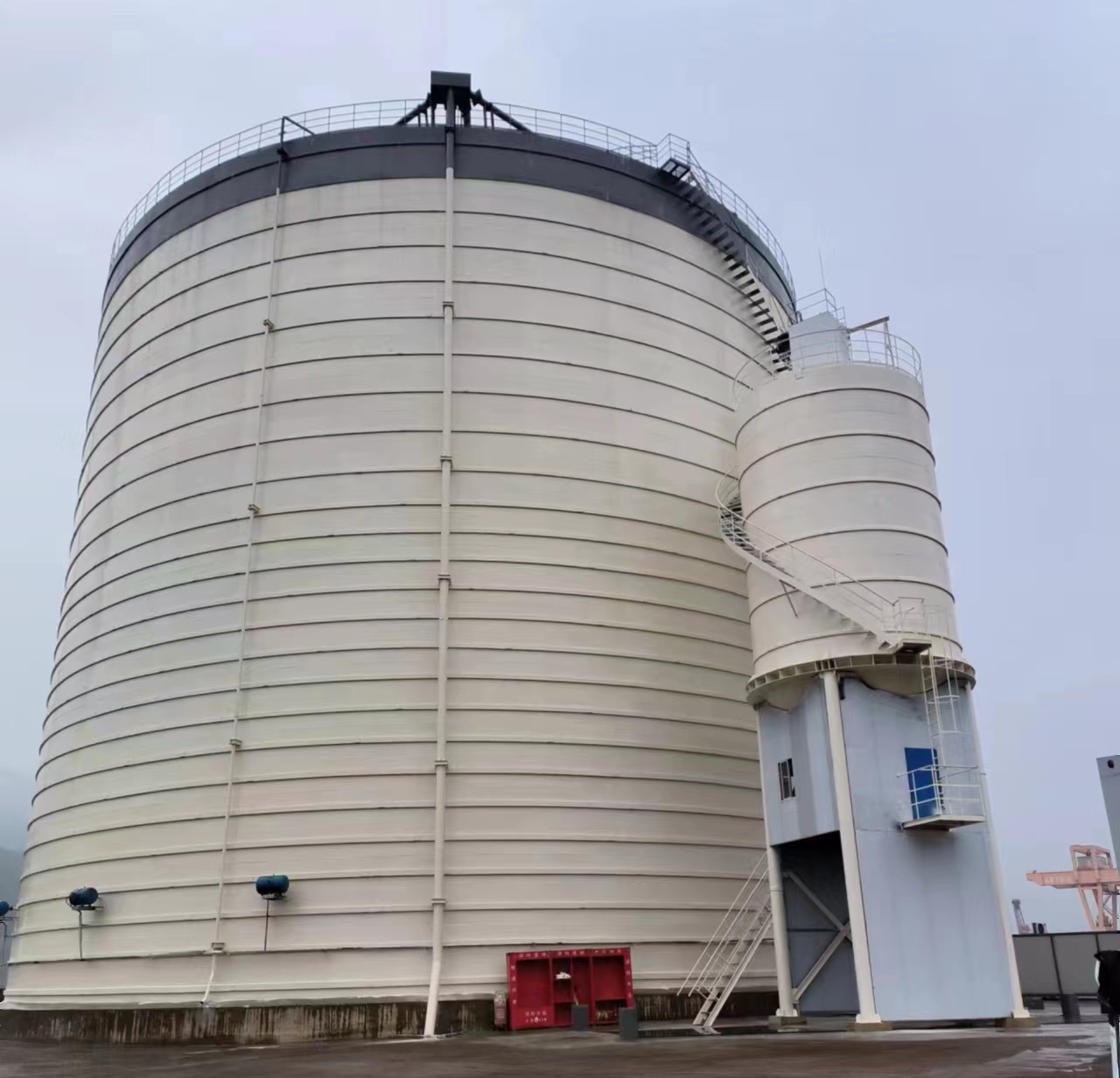 榆社10万吨水泥钢板库