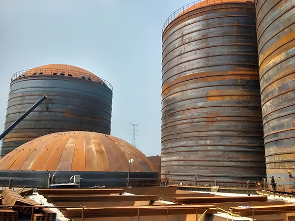 榆社焦粉钢板仓